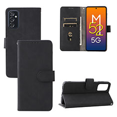 Custodia Portafoglio In Pelle Cover con Supporto L03Z per Samsung Galaxy M52 5G Nero