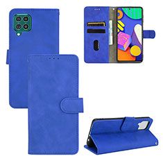 Custodia Portafoglio In Pelle Cover con Supporto L03Z per Samsung Galaxy M62 4G Blu