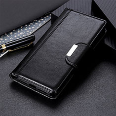 Custodia Portafoglio In Pelle Cover con Supporto L04 per Samsung Galaxy A01 Core Nero