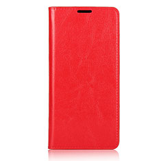 Custodia Portafoglio In Pelle Cover con Supporto L04 per Samsung Galaxy A71 4G A715 Rosso