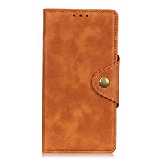 Custodia Portafoglio In Pelle Cover con Supporto L04 per Samsung Galaxy M31 Arancione