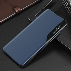 Custodia Portafoglio In Pelle Cover con Supporto L04 per Samsung Galaxy S21 5G Blu