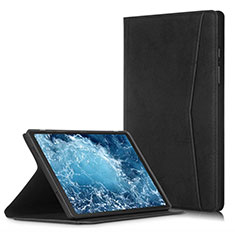 Custodia Portafoglio In Pelle Cover con Supporto L04 per Samsung Galaxy Tab A7 Wi-Fi 10.4 SM-T500 Nero