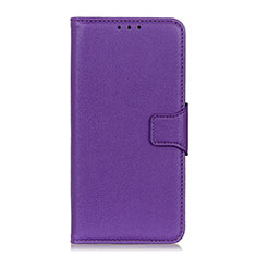 Custodia Portafoglio In Pelle Cover con Supporto L04 per Xiaomi Redmi 9AT Viola