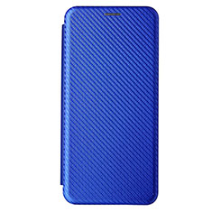 Custodia Portafoglio In Pelle Cover con Supporto L04Z per Samsung Galaxy F62 5G Blu
