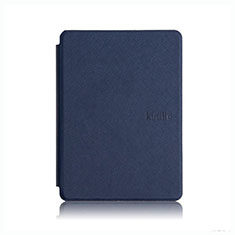 Custodia Portafoglio In Pelle Cover con Supporto L05 per Amazon Kindle Paperwhite 6 inch Blu