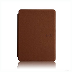 Custodia Portafoglio In Pelle Cover con Supporto L05 per Amazon Kindle Paperwhite 6 inch Marrone