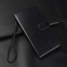 Custodia Portafoglio In Pelle Cover con Supporto L05 per Huawei Honor 9X Pro Nero