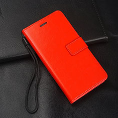 Custodia Portafoglio In Pelle Cover con Supporto L05 per Huawei Honor 9X Pro Rosso