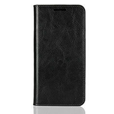 Custodia Portafoglio In Pelle Cover con Supporto L05 per Huawei P20 Lite Nero