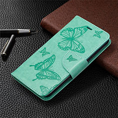 Custodia Portafoglio In Pelle Cover con Supporto L05 per Nokia 1.3 Verde