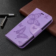 Custodia Portafoglio In Pelle Cover con Supporto L05 per Nokia 1.3 Viola