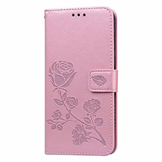 Custodia Portafoglio In Pelle Cover con Supporto L05 per Samsung Galaxy M21s Rosa