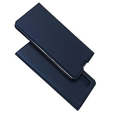 Custodia Portafoglio In Pelle Cover con Supporto L05 per Samsung Galaxy M40S Blu