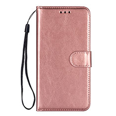 Custodia Portafoglio In Pelle Cover con Supporto L05 per Samsung Galaxy S20 Plus Oro Rosa