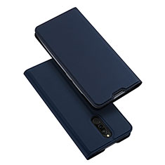 Custodia Portafoglio In Pelle Cover con Supporto L05 per Xiaomi Redmi 8 Blu