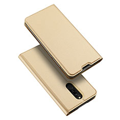 Custodia Portafoglio In Pelle Cover con Supporto L05 per Xiaomi Redmi 8 Oro