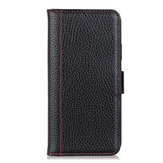 Custodia Portafoglio In Pelle Cover con Supporto L05 per Xiaomi Redmi 9AT Nero