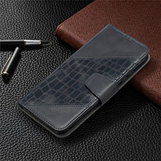 Custodia Portafoglio In Pelle Cover con Supporto L05 per Xiaomi Redmi 9C Nero