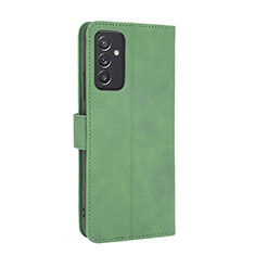Custodia Portafoglio In Pelle Cover con Supporto L05Z per Samsung Galaxy A15 5G Verde