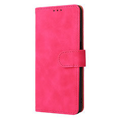 Custodia Portafoglio In Pelle Cover con Supporto L05Z per Samsung Galaxy F23 5G Rosa Caldo