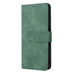 Custodia Portafoglio In Pelle Cover con Supporto L05Z per Samsung Galaxy F23 5G Verde