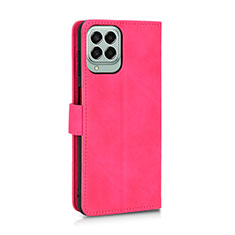 Custodia Portafoglio In Pelle Cover con Supporto L05Z per Samsung Galaxy M33 5G Rosa Caldo