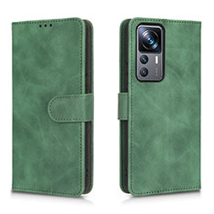Custodia Portafoglio In Pelle Cover con Supporto L05Z per Xiaomi Mi 12T 5G Verde