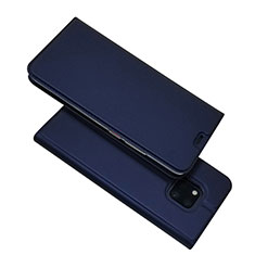 Custodia Portafoglio In Pelle Cover con Supporto L06 per Huawei Mate 20 Pro Blu