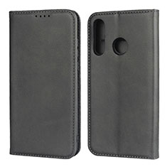 Custodia Portafoglio In Pelle Cover con Supporto L06 per Huawei P30 Lite XL Nero