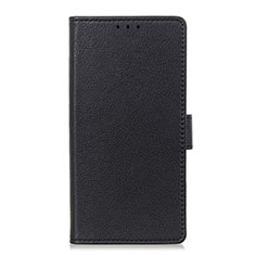 Custodia Portafoglio In Pelle Cover con Supporto L06 per Oppo A8 Nero