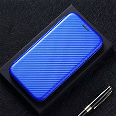 Custodia Portafoglio In Pelle Cover con Supporto L06 per Oppo Reno5 5G Blu