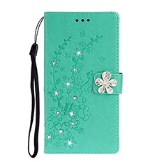 Custodia Portafoglio In Pelle Cover con Supporto L06 per Samsung Galaxy A51 5G Verde