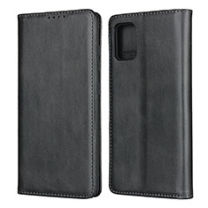 Custodia Portafoglio In Pelle Cover con Supporto L06 per Samsung Galaxy A71 4G A715 Nero