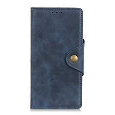 Custodia Portafoglio In Pelle Cover con Supporto L06 per Samsung Galaxy Note 20 Plus 5G Blu