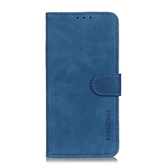 Custodia Portafoglio In Pelle Cover con Supporto L06 per Xiaomi Poco X3 Blu