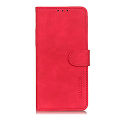 Custodia Portafoglio In Pelle Cover con Supporto L06 per Xiaomi Poco X3 NFC Rosso