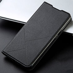 Custodia Portafoglio In Pelle Cover con Supporto L06 per Xiaomi Redmi K30 4G Nero
