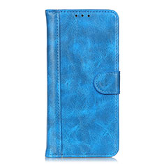 Custodia Portafoglio In Pelle Cover con Supporto L06 per Xiaomi Redmi K30S 5G Cielo Blu