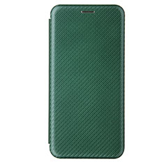 Custodia Portafoglio In Pelle Cover con Supporto L06Z per Samsung Galaxy A41 SC-41A Verde