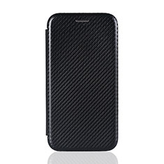 Custodia Portafoglio In Pelle Cover con Supporto L06Z per Samsung Galaxy A7 (2018) A750 Nero