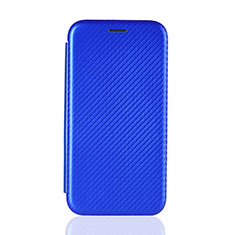 Custodia Portafoglio In Pelle Cover con Supporto L06Z per Samsung Galaxy A90 5G Blu