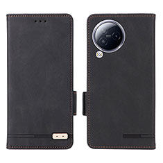 Custodia Portafoglio In Pelle Cover con Supporto L06Z per Xiaomi Civi 3 5G Nero