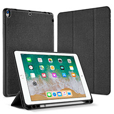 Custodia Portafoglio In Pelle Cover con Supporto L07 per Apple iPad Pro 10.5 Nero