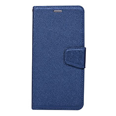 Custodia Portafoglio In Pelle Cover con Supporto L07 per Huawei Mate 20 Pro Blu