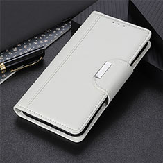 Custodia Portafoglio In Pelle Cover con Supporto L07 per Samsung Galaxy M11 Bianco