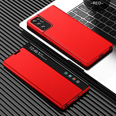 Custodia Portafoglio In Pelle Cover con Supporto L07 per Samsung Galaxy S23 Ultra 5G Rosso