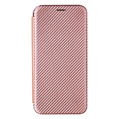 Custodia Portafoglio In Pelle Cover con Supporto L07Z per Samsung Galaxy A05s Oro Rosa