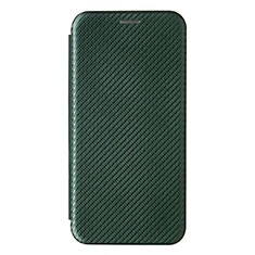 Custodia Portafoglio In Pelle Cover con Supporto L07Z per Samsung Galaxy A05s Verde
