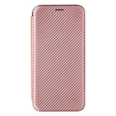 Custodia Portafoglio In Pelle Cover con Supporto L07Z per Samsung Galaxy A15 5G Oro Rosa